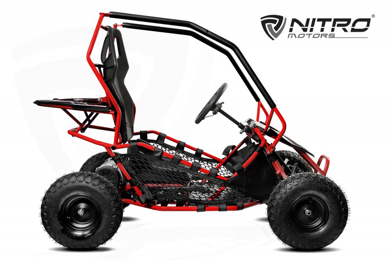 Kindermotorräder Galler - Nitro Motors mini Buggy 50cc Automatik E-Start 6  Zoll Offroad Kinderbuggy