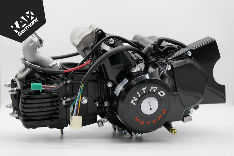 Motor ATV/Quad 125ccm 4-Takt 3 + 1 semi-automatik E-Start - RAD-X Shop
