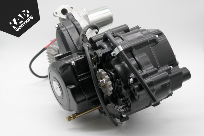 Motor ATV/Quad 125ccm 3 + 1 4-Takt semi-automatik E-Start - RAD-X Shop