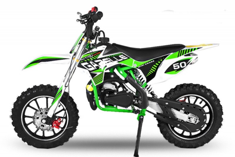 Nitro Motors Gazelle Sport 49ccm Pocketbike 10 Zoll Tuning Crossbike -  RAD-X Shop